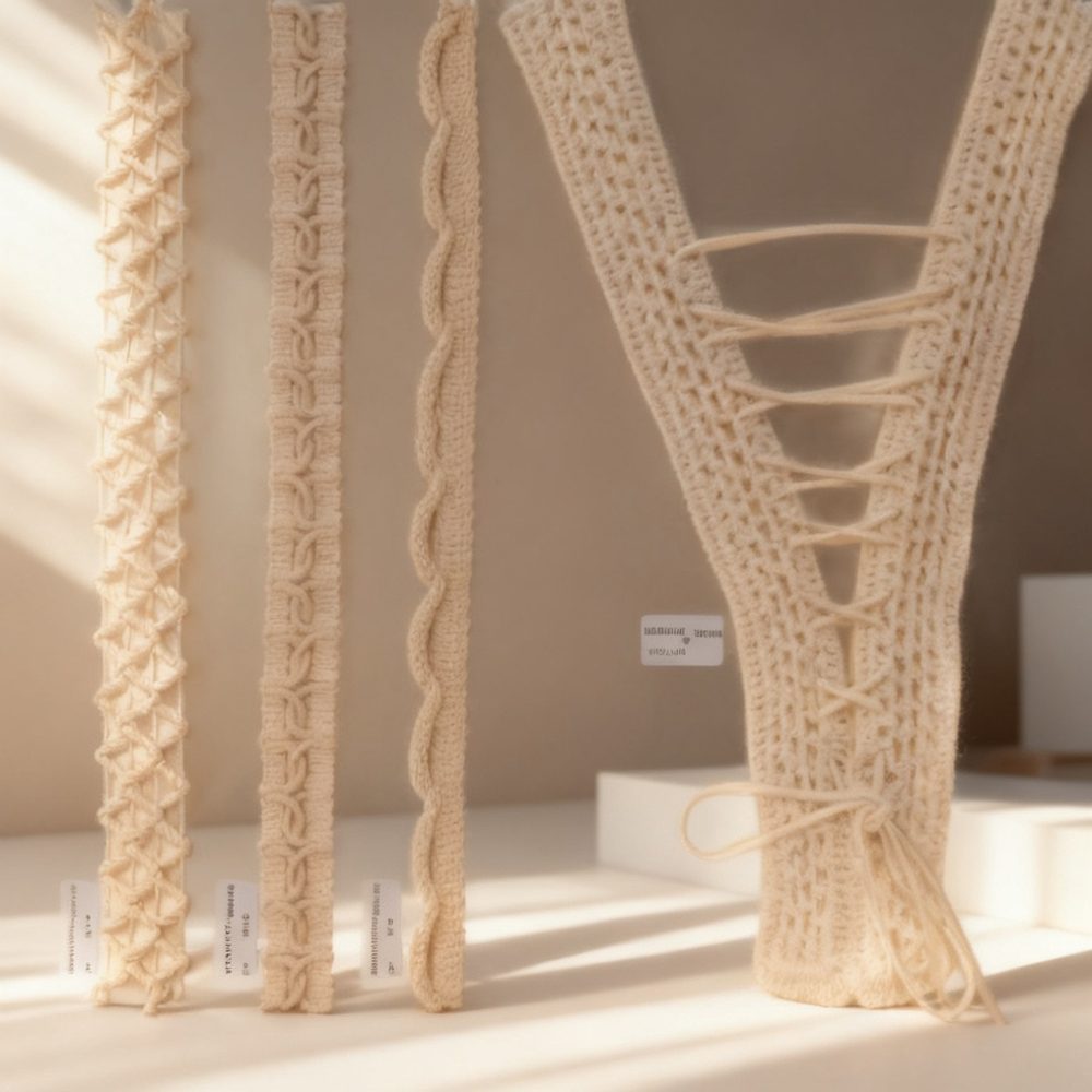 Decorative Cord & Rope Trim for Garment and DIY Crafts