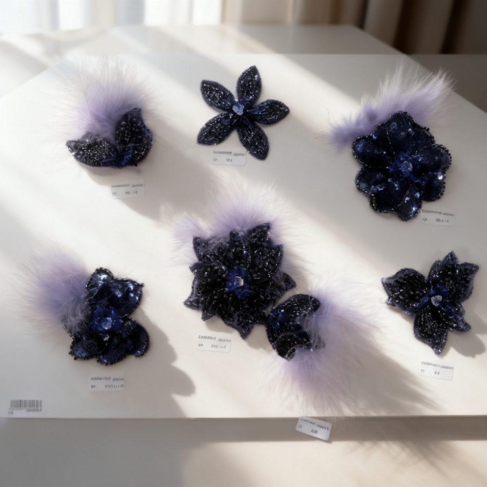 Embroidery Appliqués for Garment Bridal Home Textile DIY