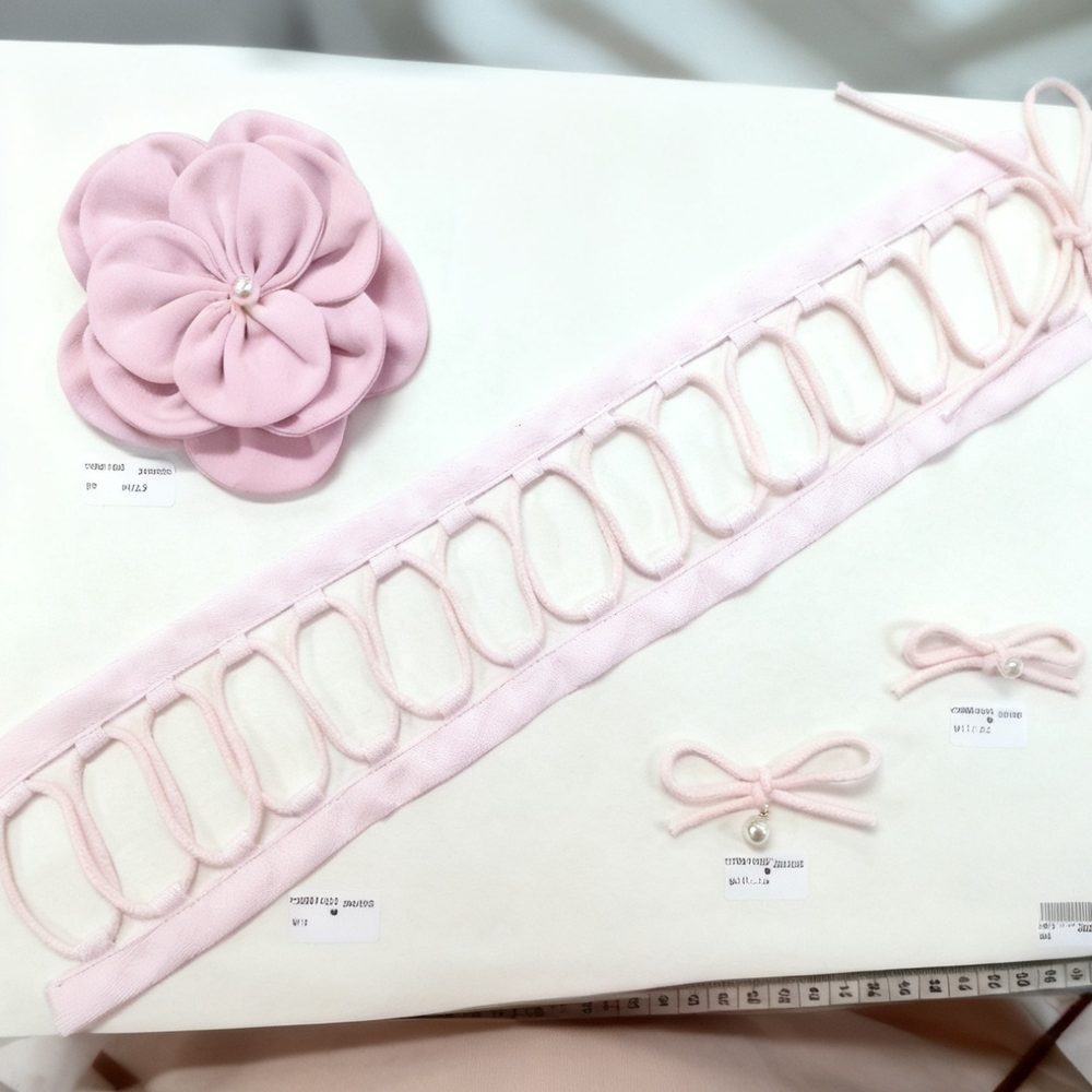 Premium Ribbon Trim for Garment, Home Textile & DIY
