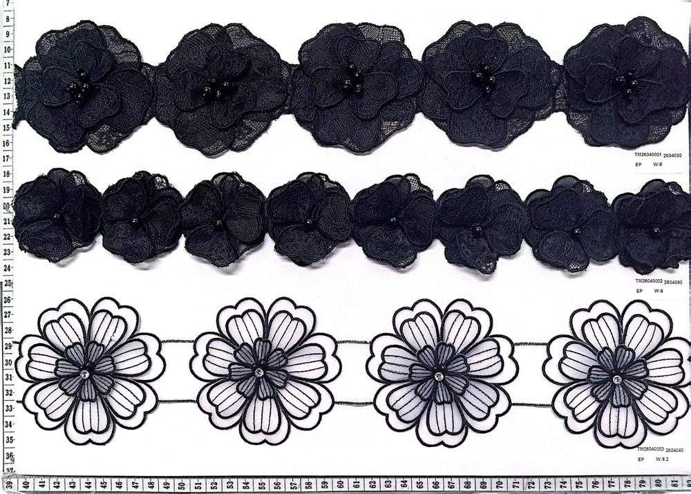 Elegant Lace Trim for Apparel, Bridal & DIY Crafts