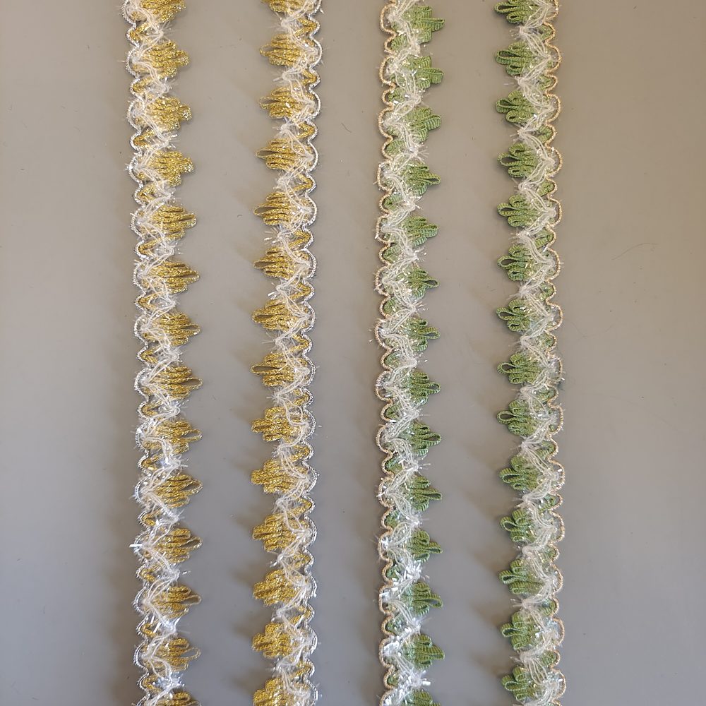 Woven Ribbon Trim for Garment, Home Textile & DIY Crafts