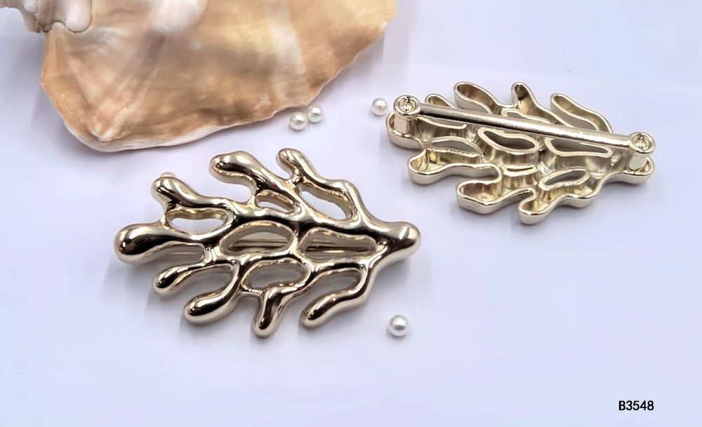 Metal Scarf Buckle B3548 for Scarves Shirts and Bags
