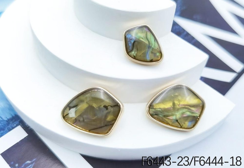 Metal Sew-on Buttons 23mm & 18mm for Coats and Blazers