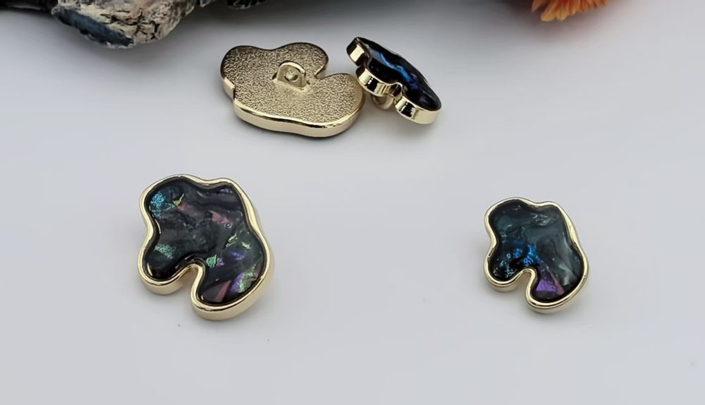 Metal Sew-On Buttons for Coats, Blazers & Knitwear