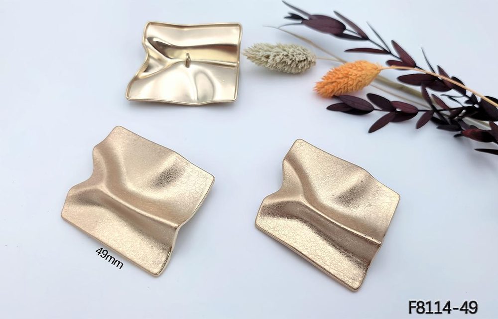 Large Metal Brooch Scarf Buckle for Coats and Bags