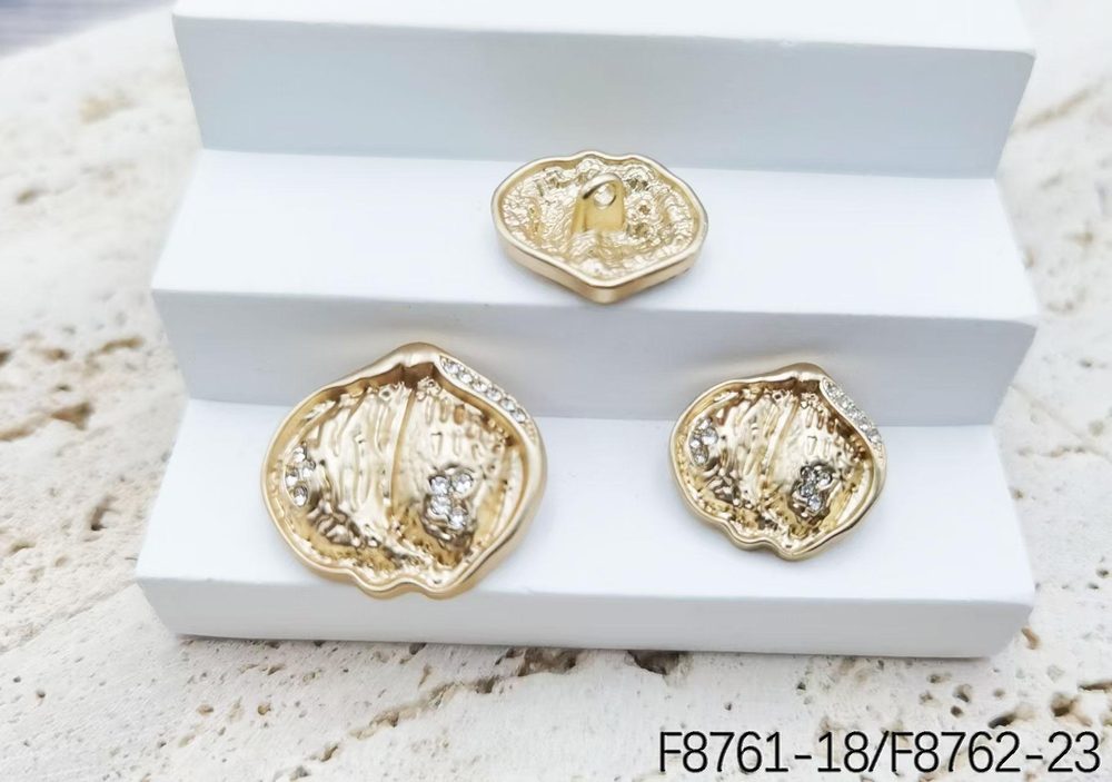 金属手缝扣F8761/F8762 多尺寸大衣西装纽扣