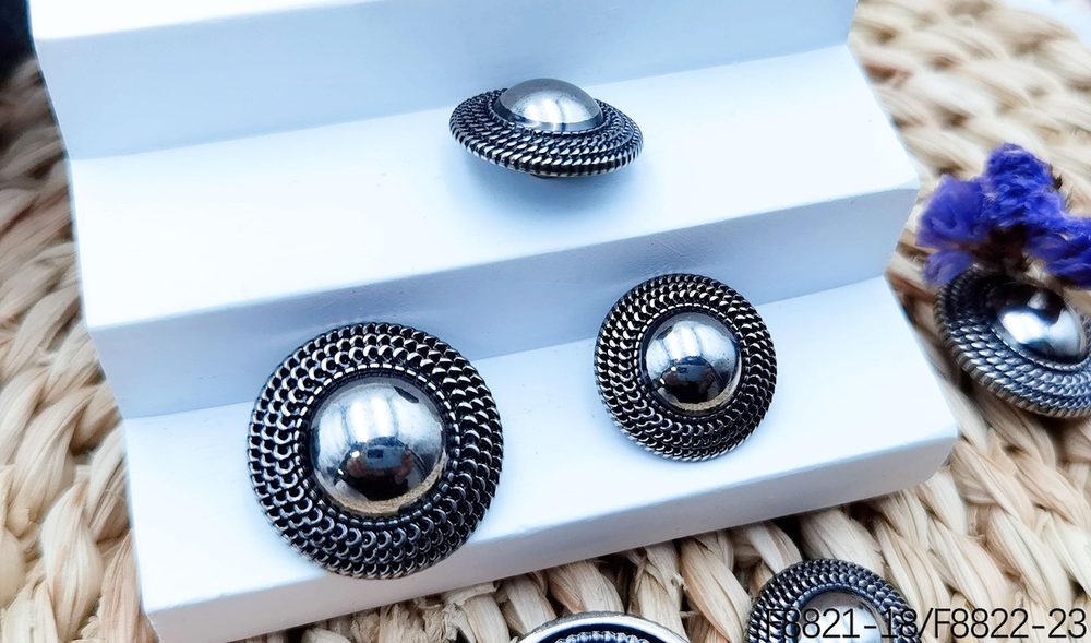 23mm Metal Sew-On Buttons for Coats Blazers and Knitwear