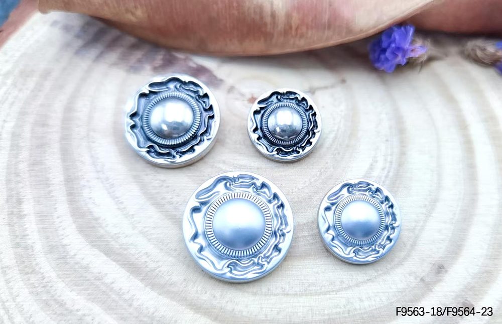 Metal Decorative Sew-on Buttons for Coats and Suits F9563/F9564