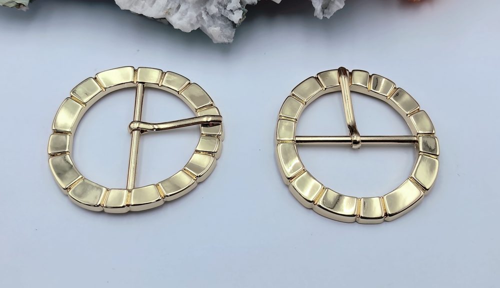 Metal Pin Buckle H10015 40mm for Belts, Trench Coats & Bags