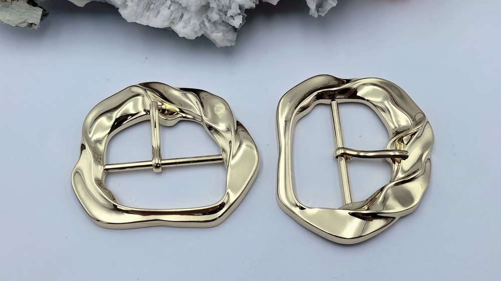 Metal Prong Buckle for Belts, Trench Coats & Bag Straps