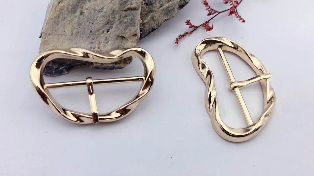 Metal Prong Buckle for Belts, Trench Coats & Bags