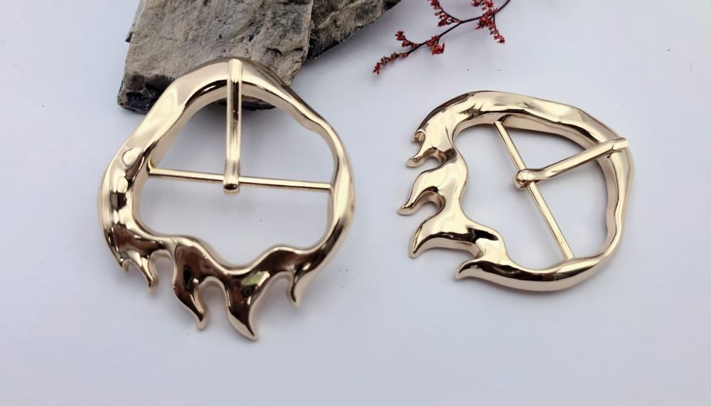 Metal Pin Buckle for Belts, Trench Coats & Bags