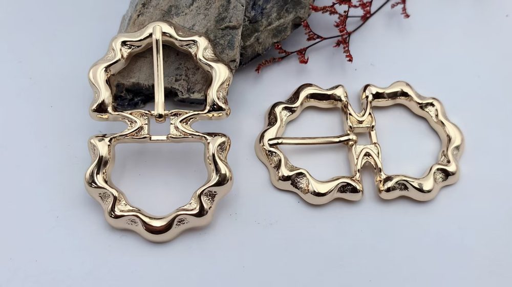Metal Pin Buckle for Belts, Trench Coats & Bags