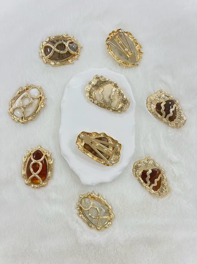 Decorative Brooch & Scarf Buckle for Clothing and DIY
