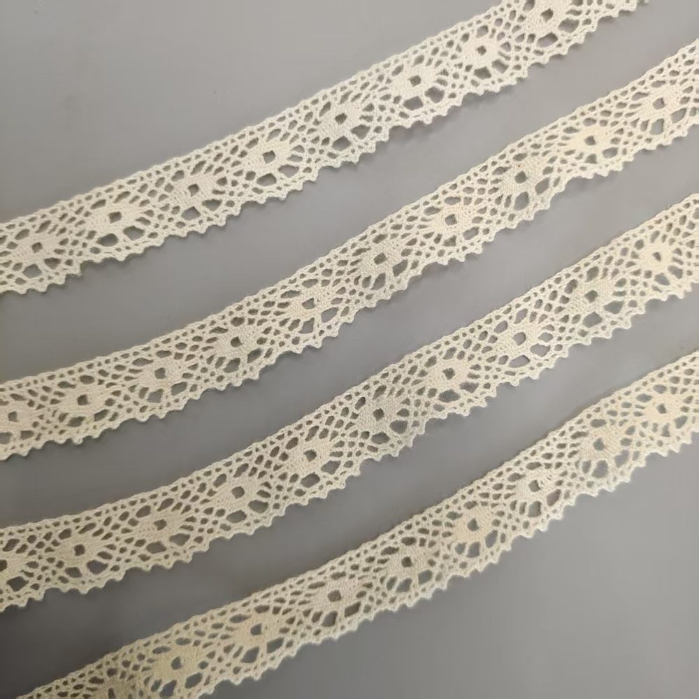 Elegant Lace Trim for Garment, Bridal & DIY Crafts