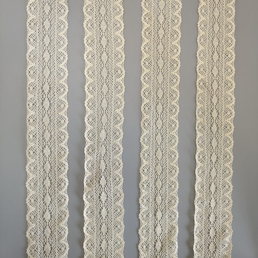 Elegant Lace Trim for Garment, Bridal & Home Textile Decoration