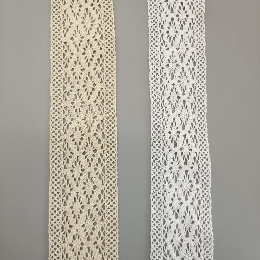 Embroidered Lace Trim for Garment, Bridal & DIY Crafts