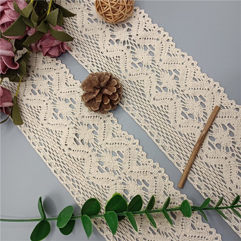 Elegant Lace Trim for Garment, Bridal & DIY Crafts