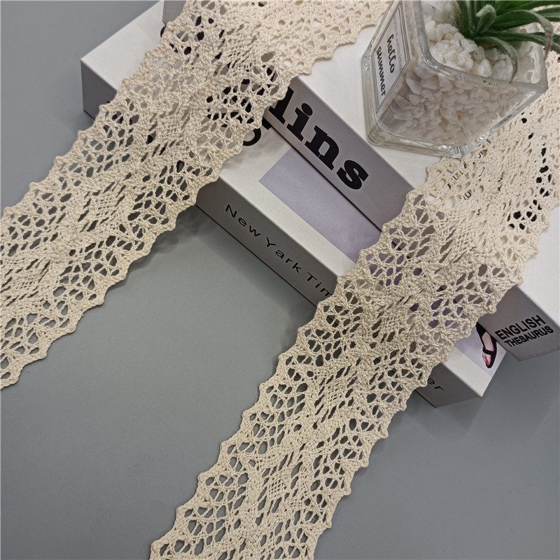 Premium Lace Trim for Garment, Bridal & Home Textile Decoration