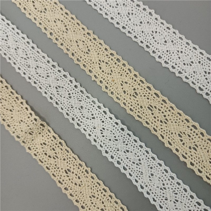Elegant Lace Trim for Apparel, Bridal, Home Textiles & DIY Crafts - Customizable