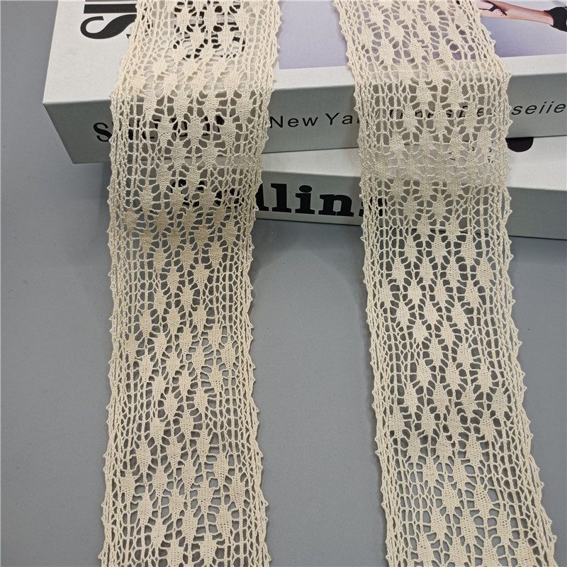 Elegant Lace Trim for Garment, Bridal & DIY Crafts