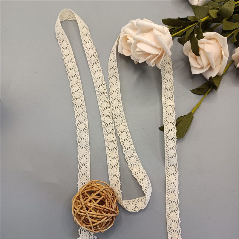 Elegant Lace Trim for Apparel, Bridal & DIY Crafts
