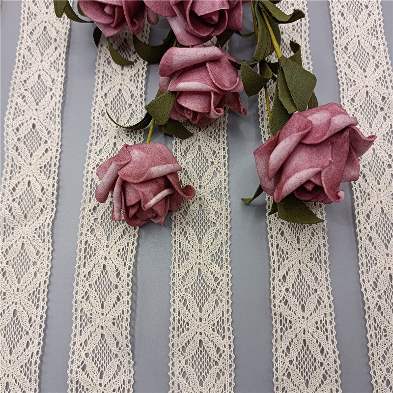 High-Quality Lace Trim for Garments and DIY Crafts
