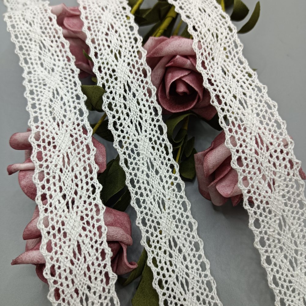 Elegant Lace Trim for Garments, Bridal & DIY Crafts