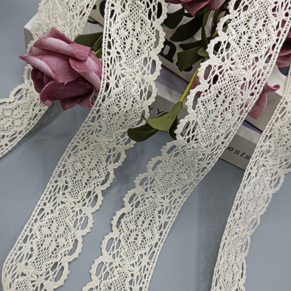 High-Quality Lace Trim for Garments, Bridal & DIY Crafts