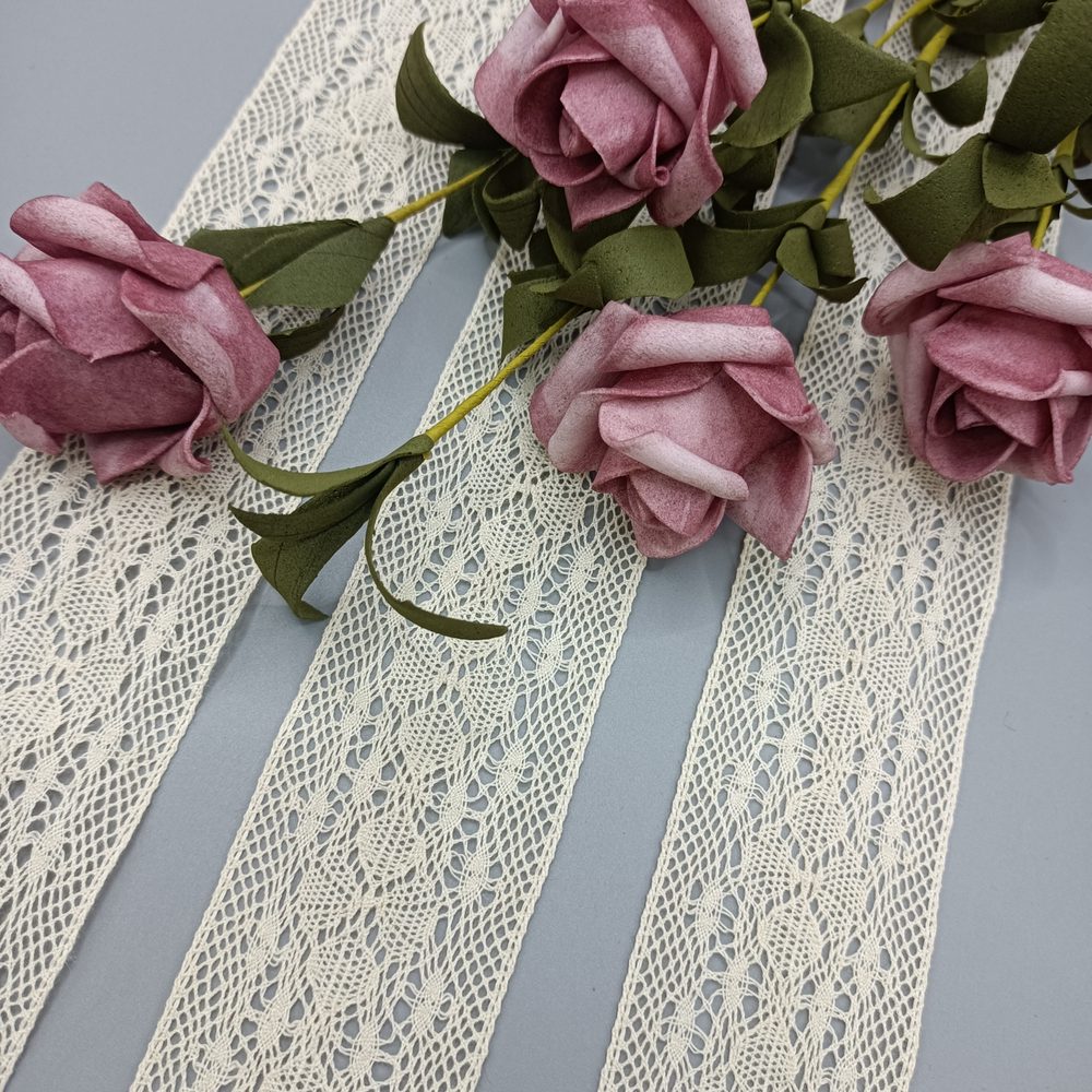 Decorative Lace Trim for Garments, Bridal & DIY Crafts