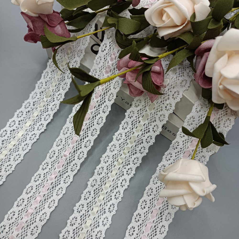 Elegant Lace Trim for Apparel, Bridal, Lingerie & DIY Crafts