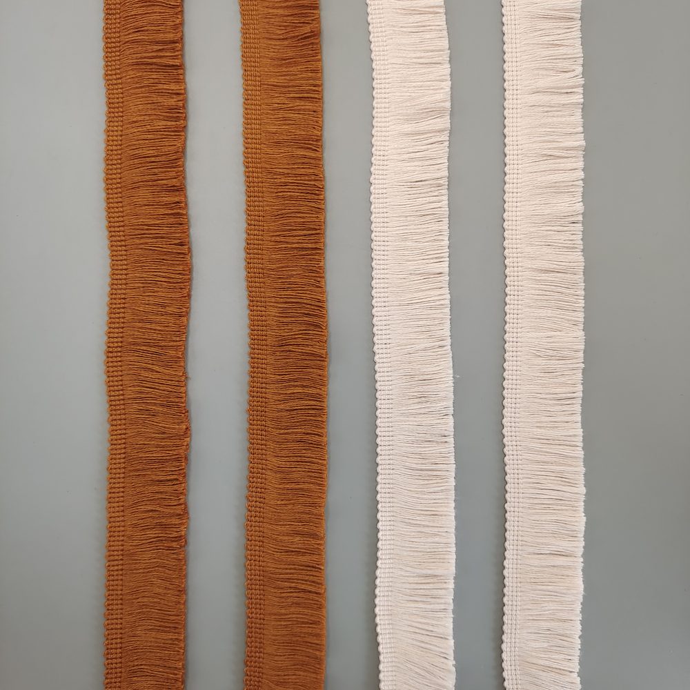 Elegant Fringe Trim for Garments, Home Textiles & DIY Crafts
