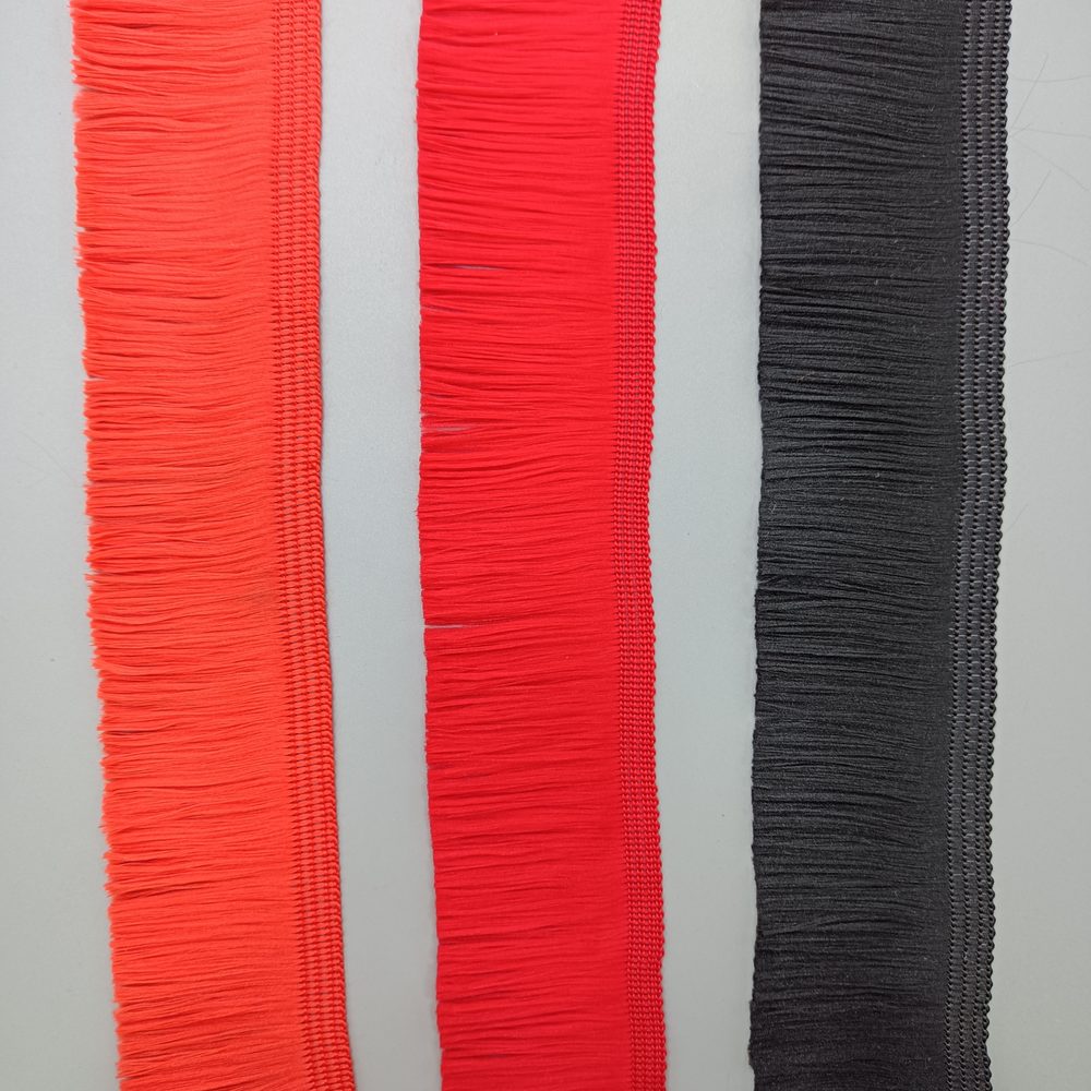 Decorative Fringe Trim for Garments and Home Textiles