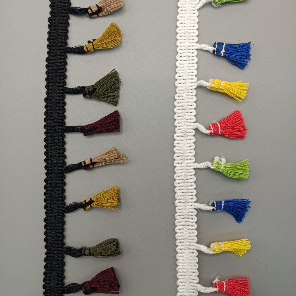 Fringe Trim Decorative Edging for Apparel, Bridal & DIY