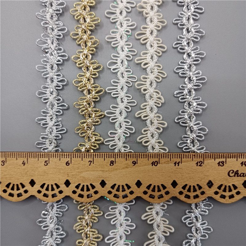 Premium Ribbon Trim for Garments, Bridal & DIY Crafts