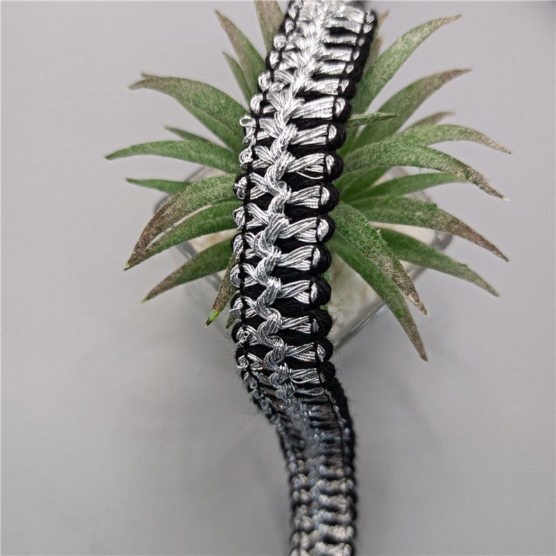 Premium Braided Ribbon Trim for Garment & DIY Crafts