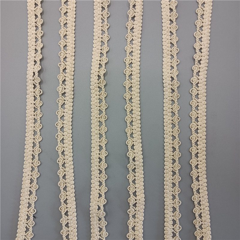 High-Quality Woven Braid Trim for Garments, Bridal, Lingerie & DIY