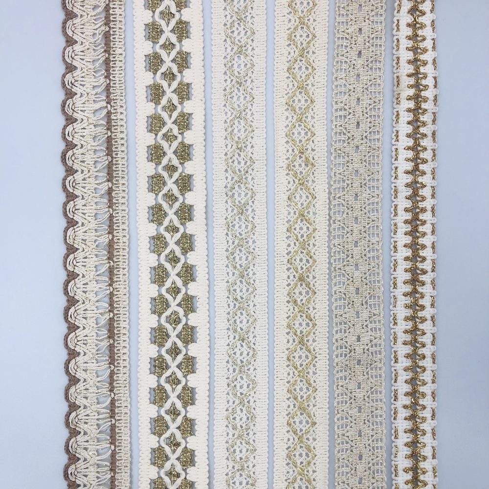 Premium Ribbons & Braids for Garment & DIY Crafts