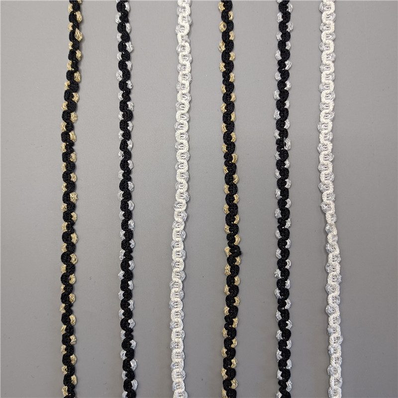 Custom Decorative Ribbon & Braid Trim for Garments