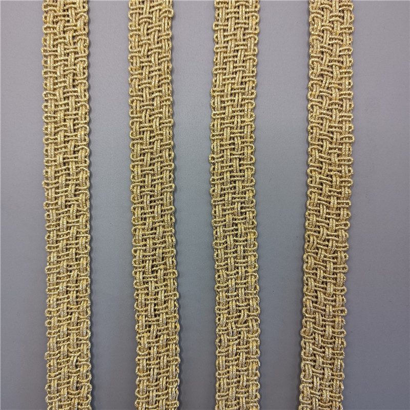 Premium Braided Ribbon Trim for Garment, Bridal & DIY Crafts