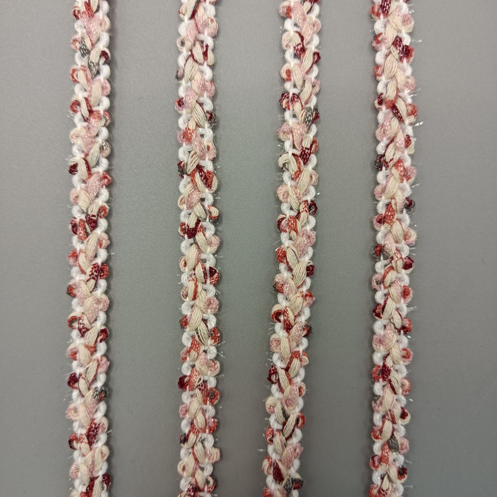 High-Quality Woven Braid Trim for Garments, Home Textiles & DIY