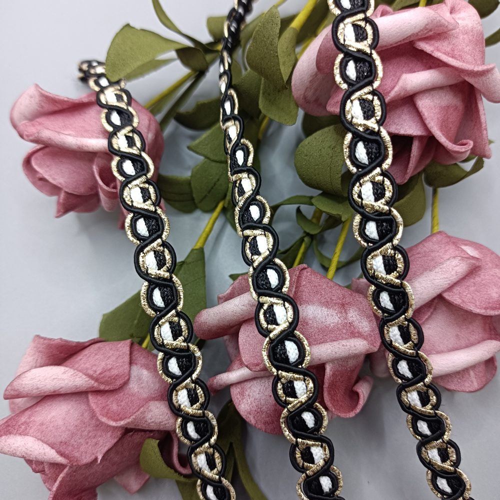 Premium Ribbon & Braid Trim for Garment, Bridal & DIY Crafts