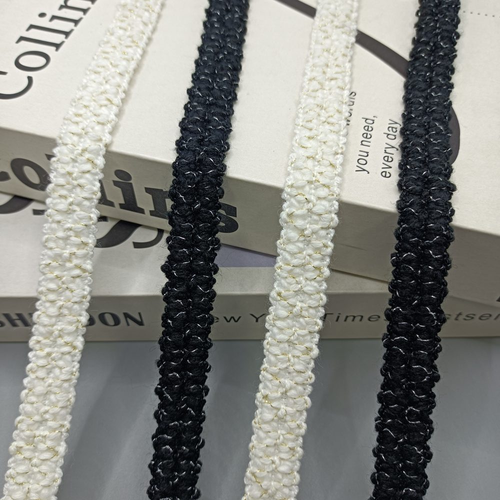 High-Quality Decorative Ribbon & Braid Trim for Garments, Home Textiles & DIY Crafts