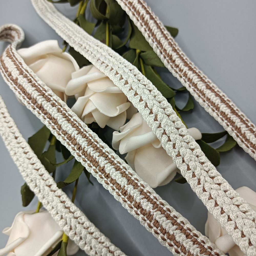 Premium Ribbon Trim for Garment, Bridal & DIY Crafts