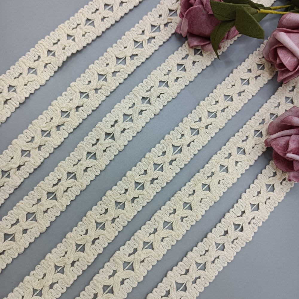 Decorative Ribbon Trim for Garment, Bridal & DIY Crafts