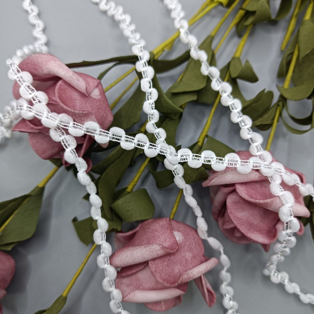 Premium Ribbon and Braid Trim for Garment, Bridal and DIY Crafts
