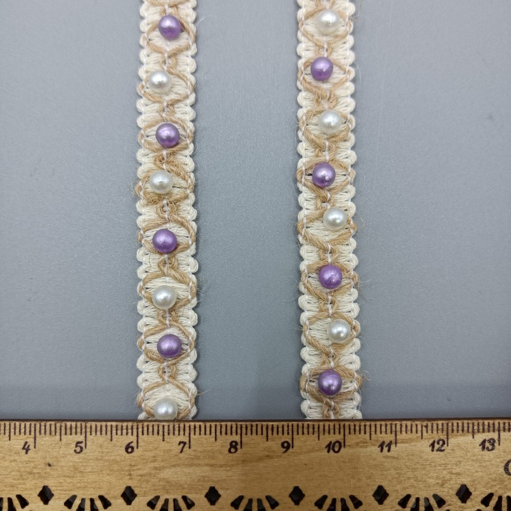 Premium Ribbon Trim for Garments, Bridal & DIY Crafts
