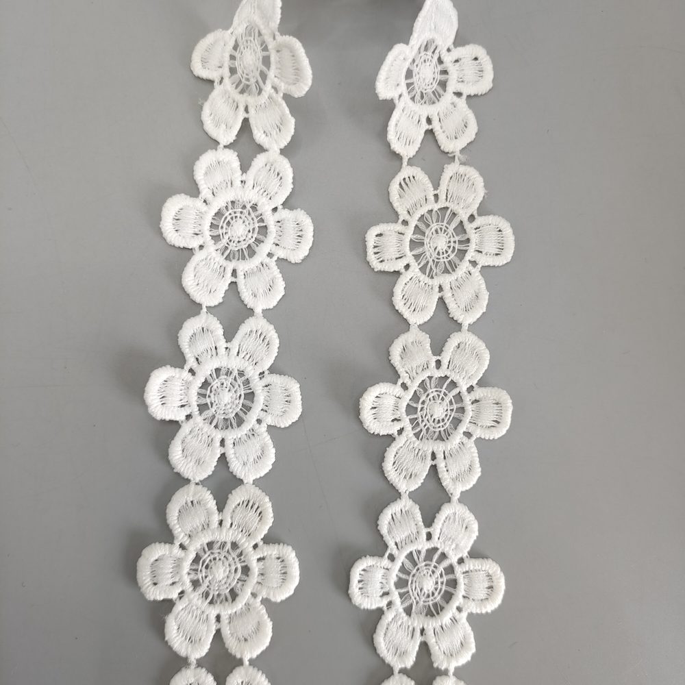 Elegant Lace Trim for Garment, Bridal & DIY Crafts