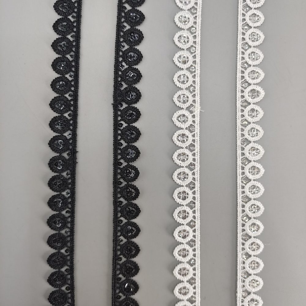 Elegant Lace Trim for Apparel, Bridal & DIY Crafts