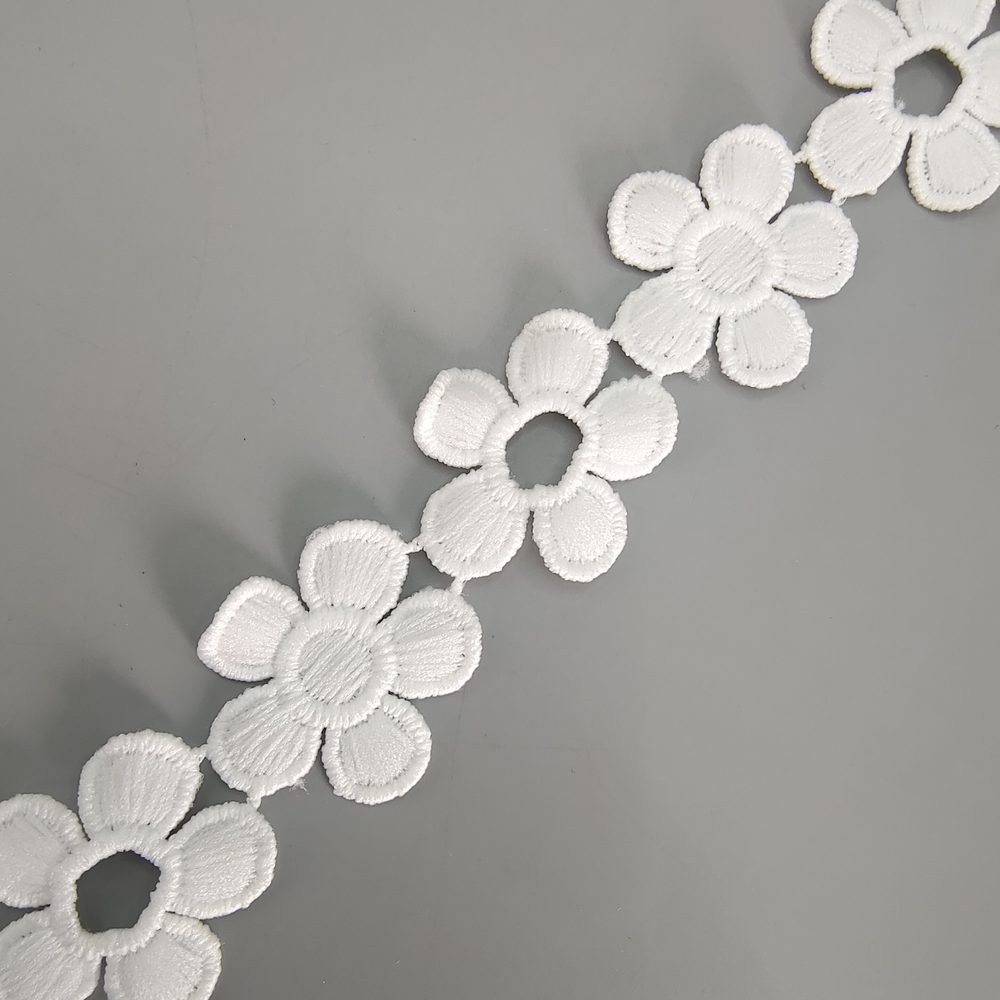 Elegant Lace Trim for Garments, Bridal, Lingerie & DIY